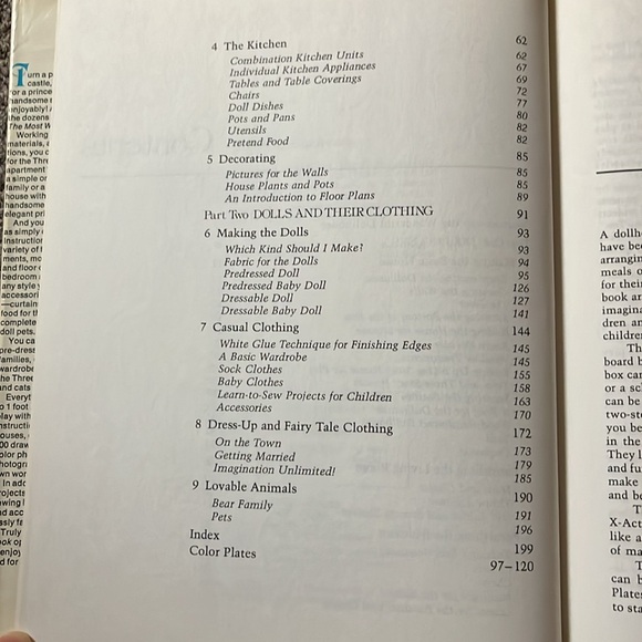 The Most Wonderful Dollhouse BOOK 1979 Millie Hines Hardcover Dust Jacket Teddy - Picture 8 of 16